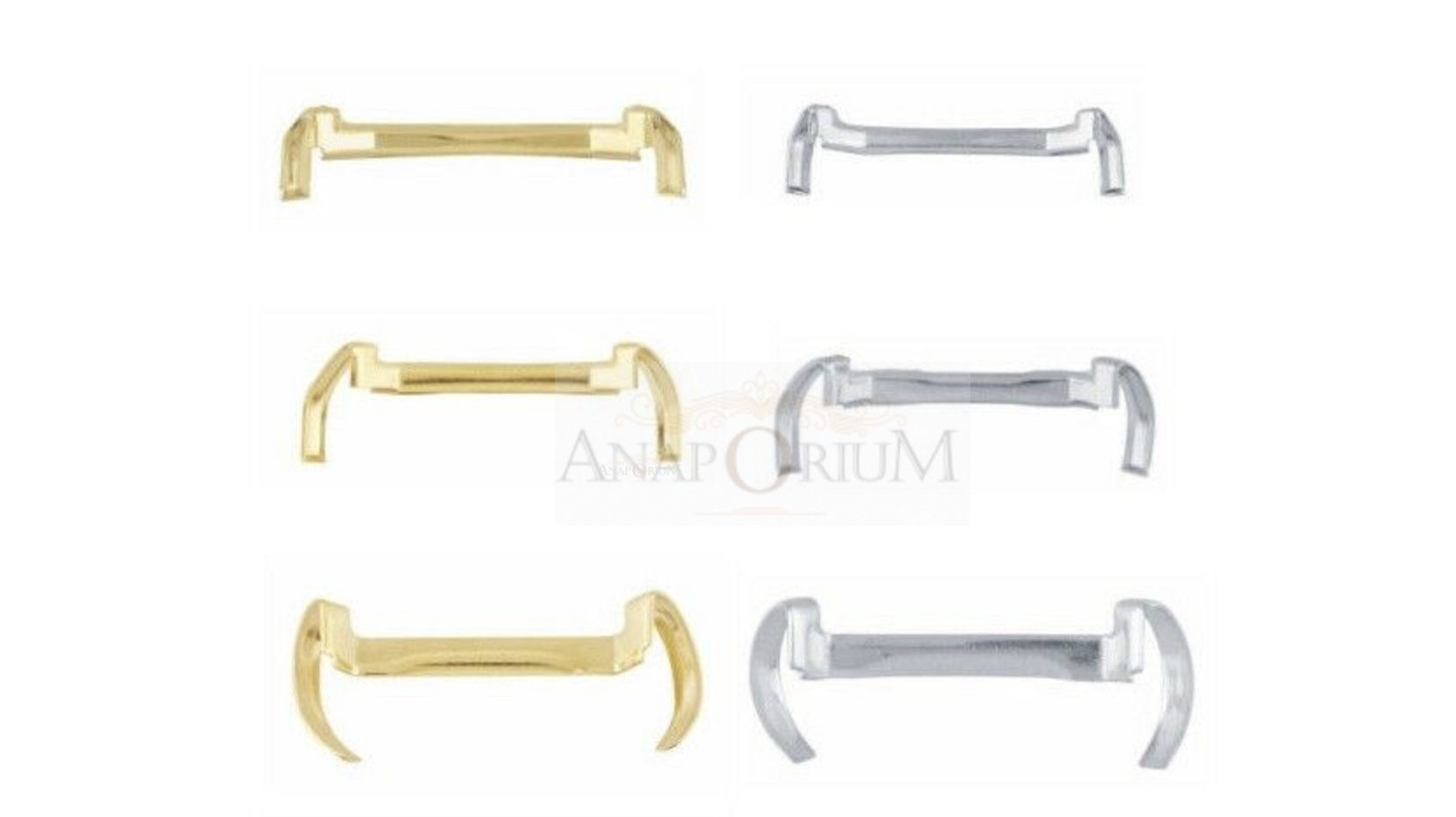14k White/Yellow Gold Filled Ring Guard Adjuster Small Medium Large (Set of  Three)