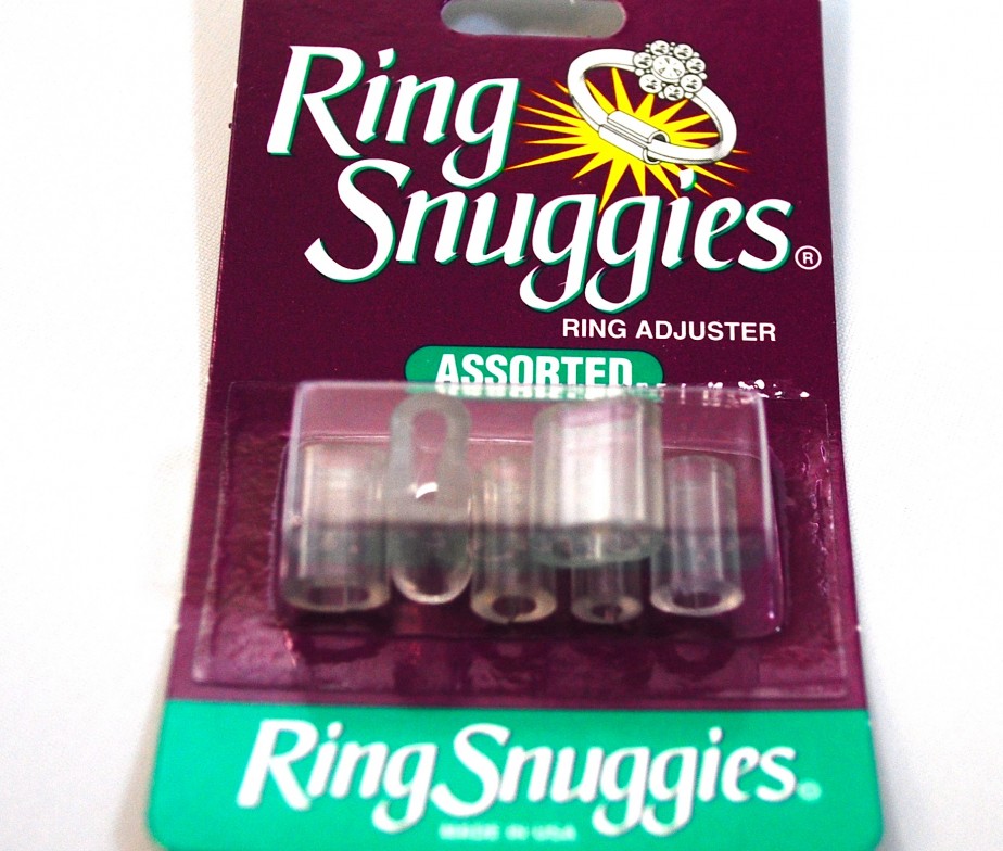 Ring Snuggies The Original Jewelry Ring Guard Adjusters 6 Assorted Sizes  New 781068951045