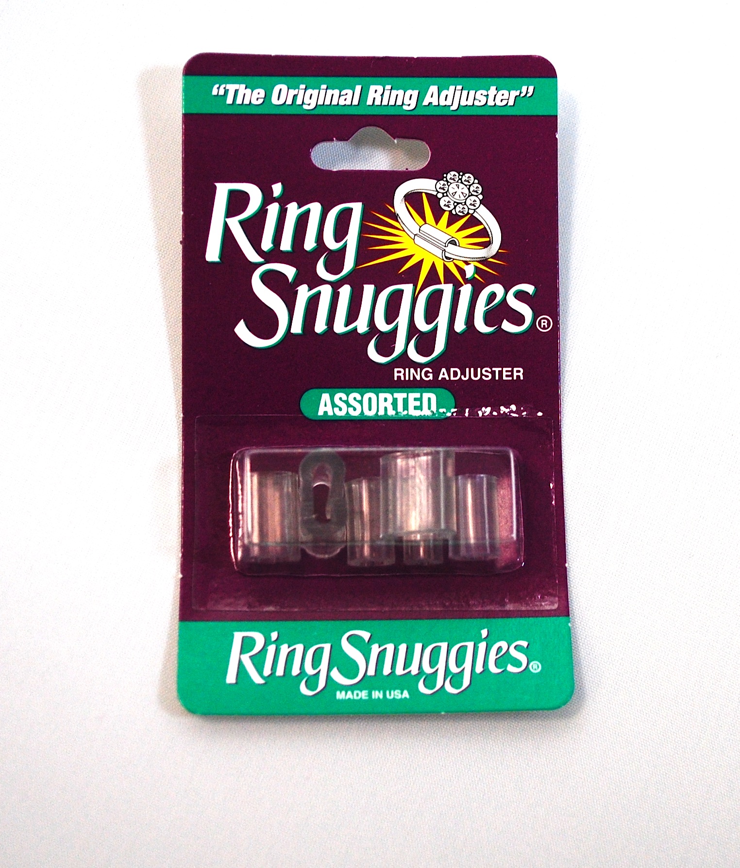 The Original Ring Adjuster Ring Guard Snuggies- Pack of 6 Assorted