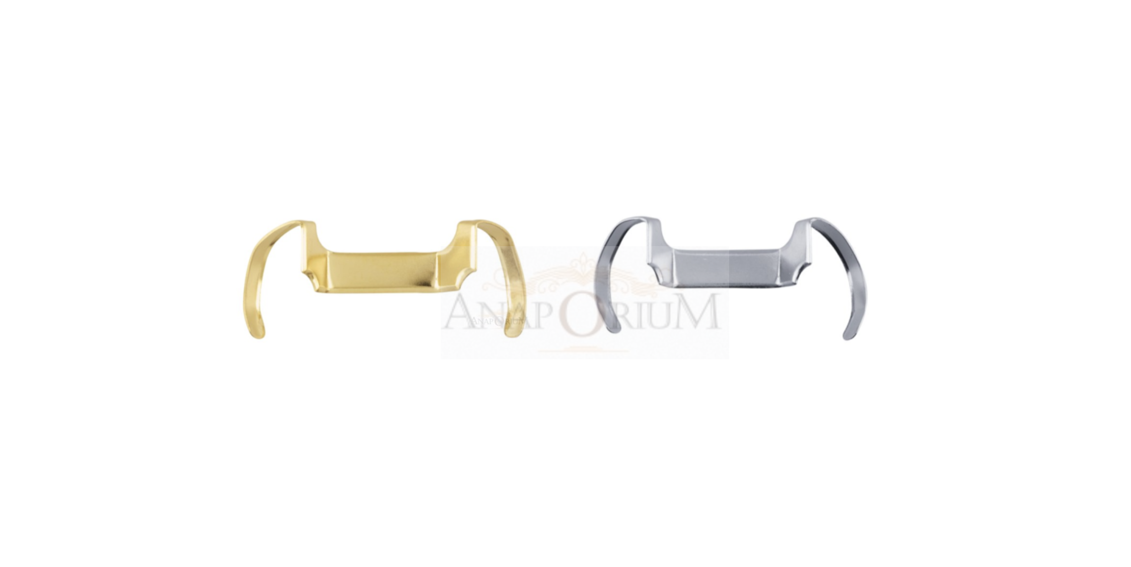 14kt White/Yellow Metal Ring Guard Adjuster Counter loc Small Medium Large  (Set of Three)